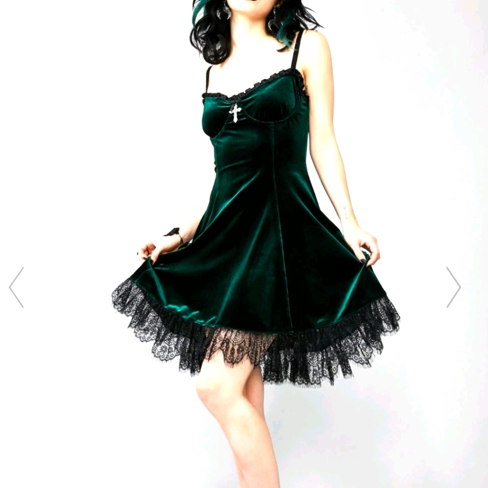 Blind Faith Velvet Dress